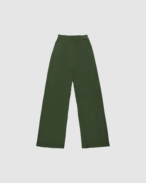 Calça Wide Leg Feminina Em Moletinho De Viscose - ENFIM