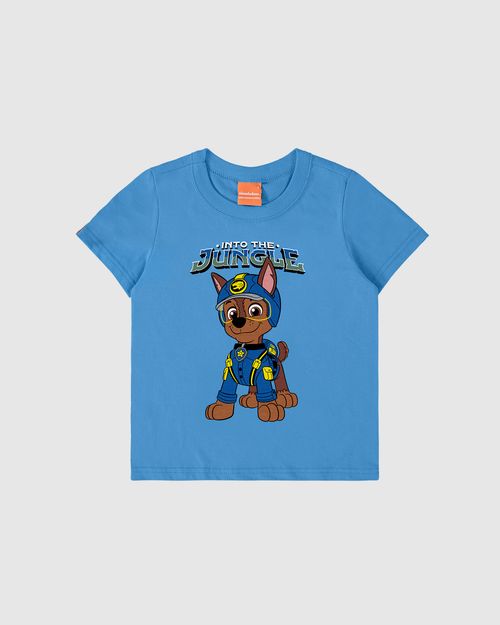 Camiseta Infantil Menino Manga Curta Patrulha Canina® Algodão Malwee Kids