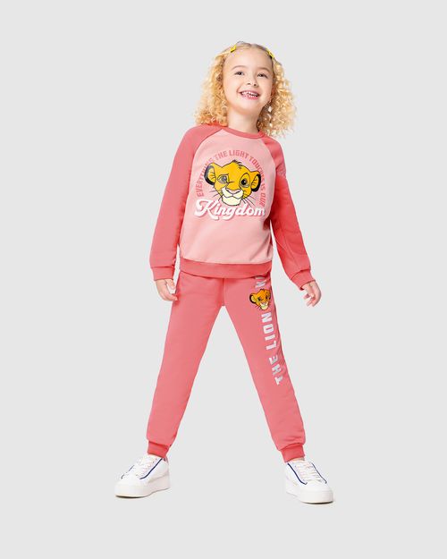 Conjunto Infantil Unissex Clássicos Disney® Em Moletom Malwee Kids