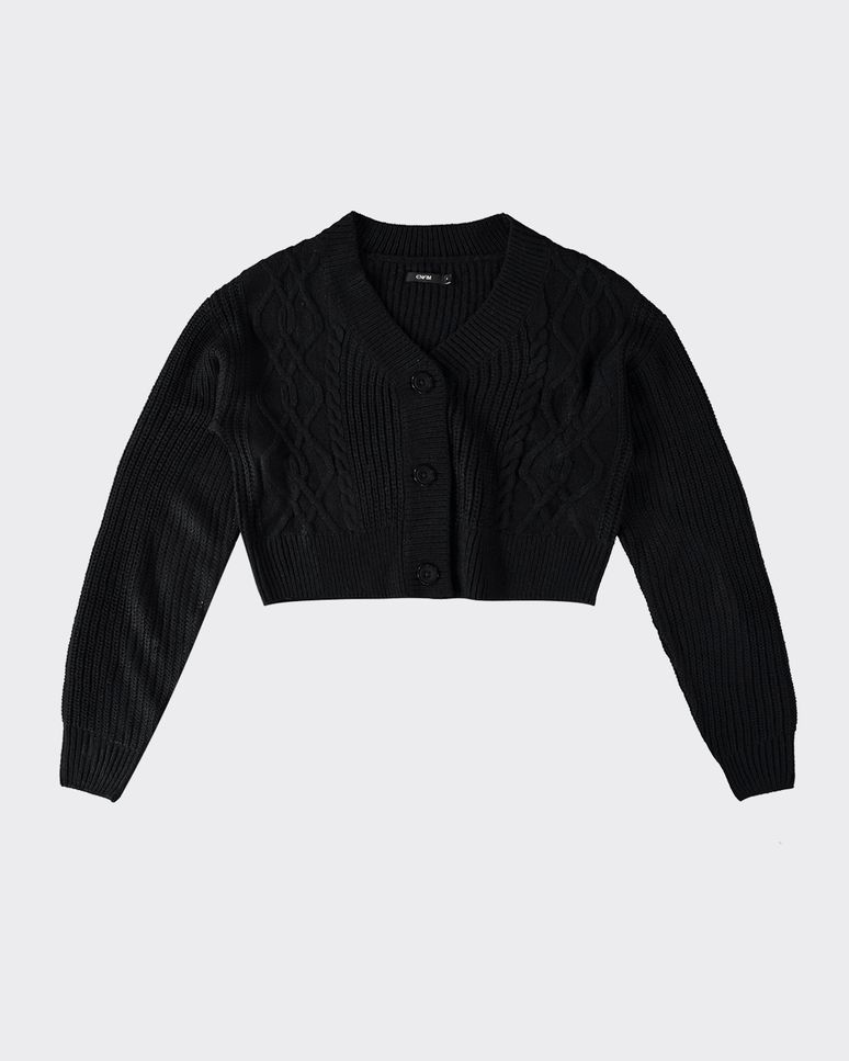 Cardigan Básico Feminino Em Tricô - ENFIM