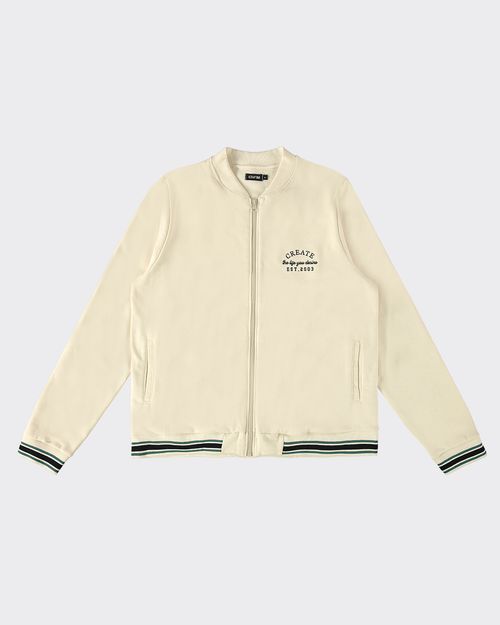 Jaqueta Bomber Masculina Bolso Lateral Em Moletom Flanelado - ENFIM
