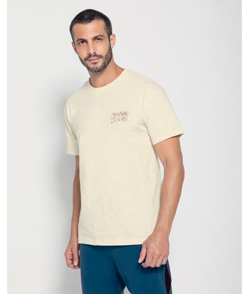 Camiseta Masculina Criative Em Malha Flamê - ENFIM