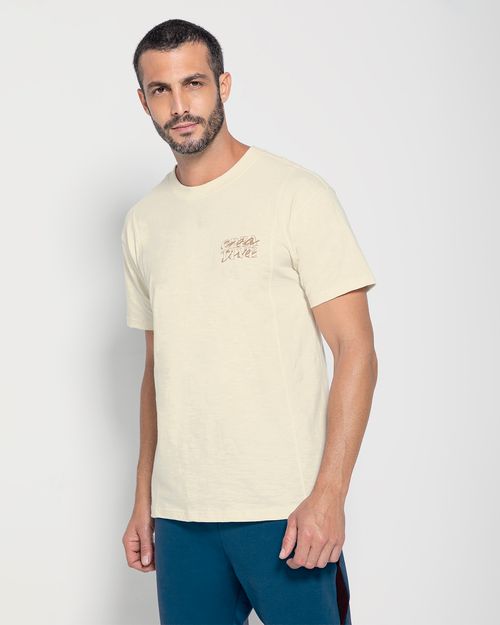 Camiseta Masculina Criative Em Malha Flamê - ENFIM