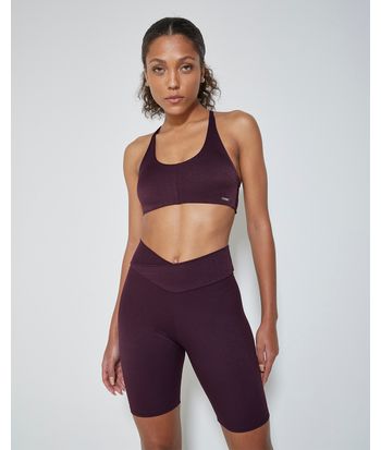 Top Esportivo Strappy Bojo Removível Em Malha Dry - ENFIM