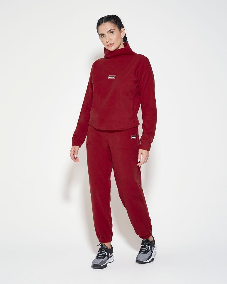 Calça Jogger Feminina Em Malha Térmica - ENFIM