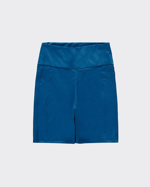 Shorts Justo Feminino Com Recortes Em Malha Dry - ENFIM