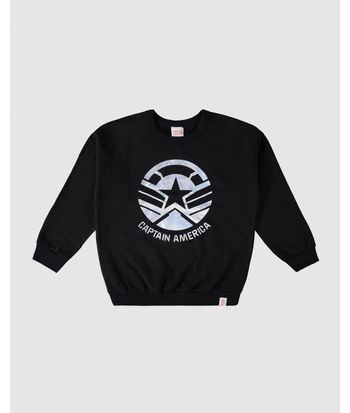 Blusão Infantil Menino Avengers Em Moletom Flanelado Malwee Kids