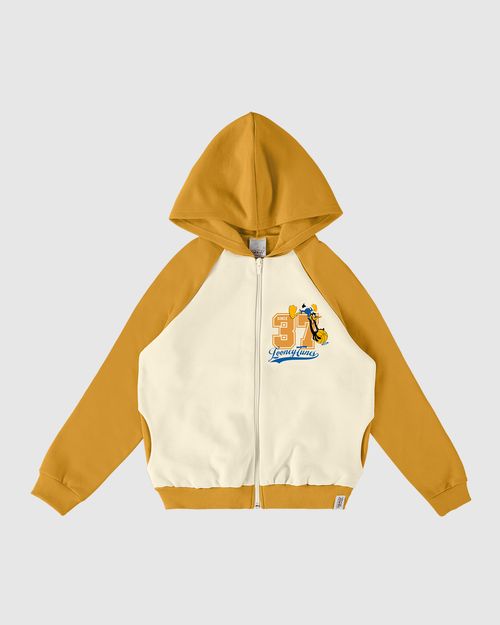 Jaqueta Infantil Unissex Looney Tunes® Em Moletom Malwee Kids