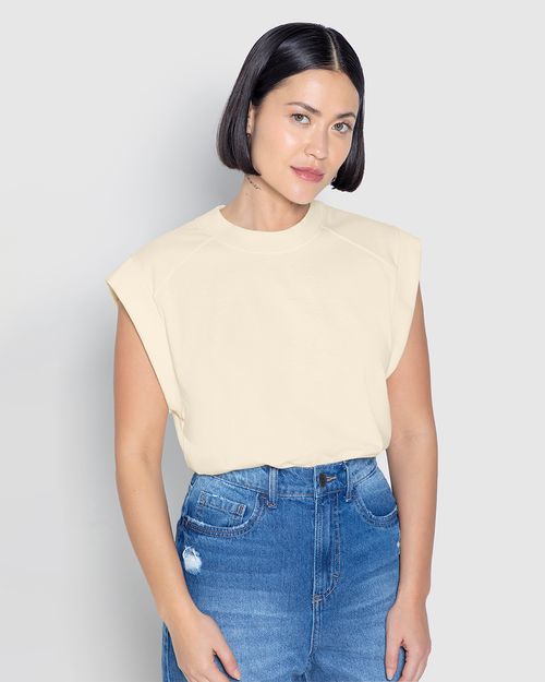 T-Shirt Feminina Muscle Tee Em Algodão - ENFIM