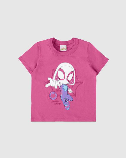 Camiseta Infantil Unissex Homem-Aranha Marvel® Em Algodão Malwee Kids