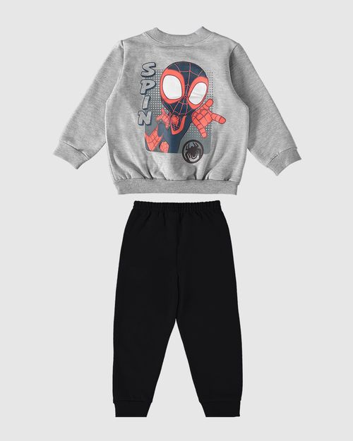 Conjunto Infantil Unissex Jaqueta Homem-Aranha Marvel® Malwee Kids