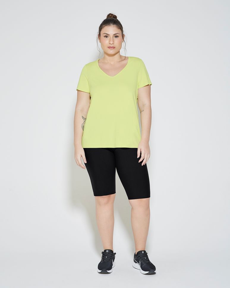 Blusa Ampla Feminina Plus Size Malha Com Proteção UV50+ - ENFIM