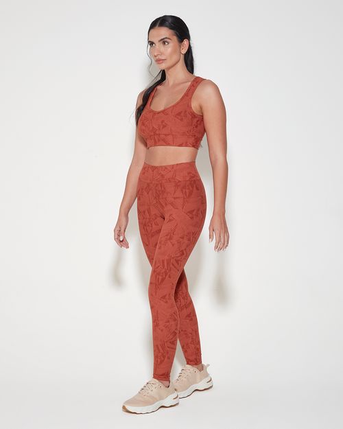 Calça Legging Feminina Estampado Em Malha Proteção UV50+ - ENFIM