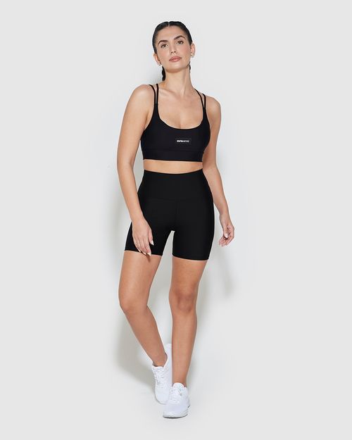 Top Esportivo Nadador Strappy Em Malha Proteção UV50+ - ENFIM