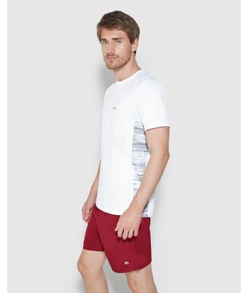 Camiseta Masculina Slim Estampa Lateral Com Proteção UV50+ - ENFIM