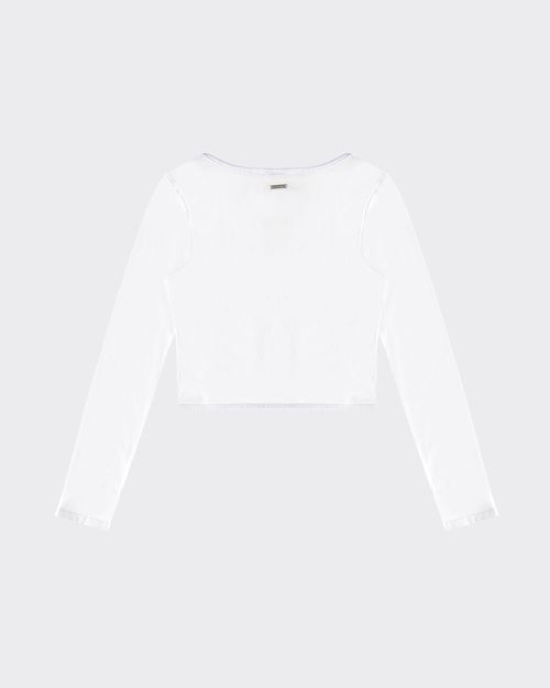 Blusa Justa Feminina Recortes Frontais Em Algodão - ENFIM