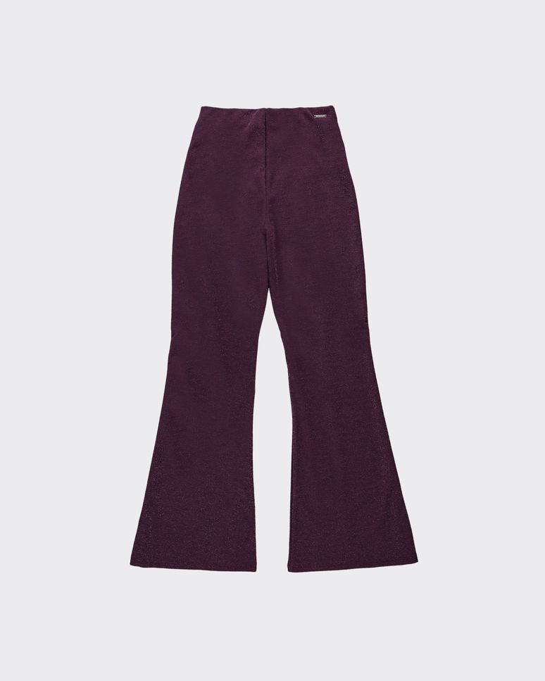 Calça Feminina Bailarina Em Malha Lurex - ENFIM