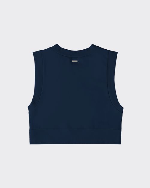 Colete Cropped Feminino Em Moletom Flanelado - ENFIM