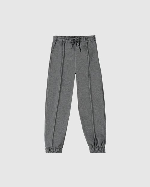 Calça Jogger Infantil Menina Em Moletom Flanelado Malwee Kids