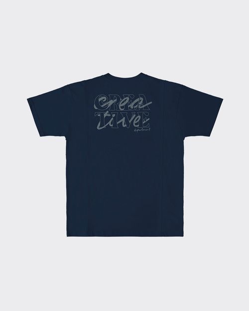 Camiseta Masculina Criative Em Malha Flamê - ENFIM