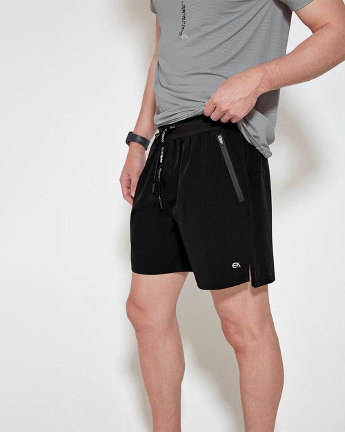 Shorts Masculino Bolso Zíper Em Tafetá Com Elastano - ENFIM