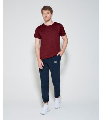 Calça Runner Masculina Barra Com Regulagem Em Malha Térmica - ENFIM