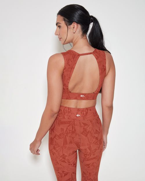 Calça Legging Feminina Estampado Em Malha Proteção UV50+ - ENFIM