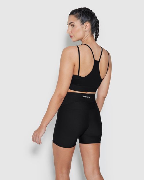 Top Esportivo Nadador Strappy Em Malha Proteção UV50+ - ENFIM