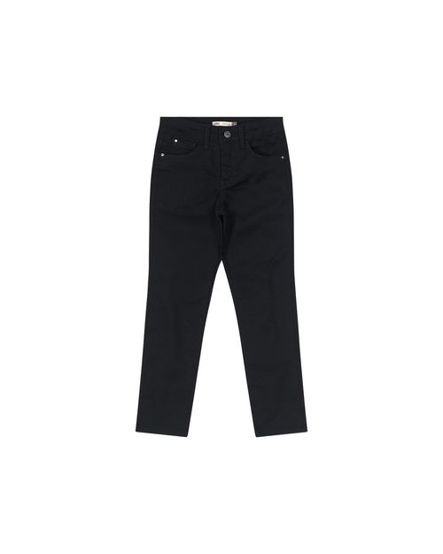 Calça Menino Slim Em Sarja Com Elastano Carinhoso