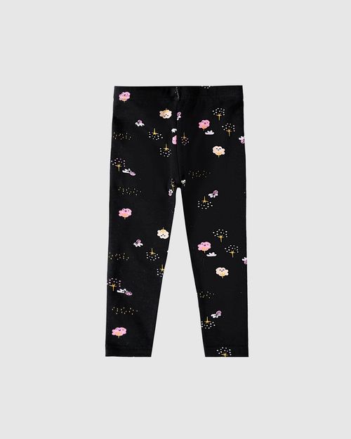 Calça Legging Bebê Em Algodão Malwee Kids