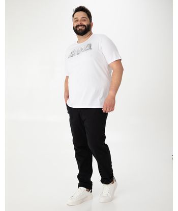 Camiseta Masculina Plus Size Urban Vibes Em Algodão