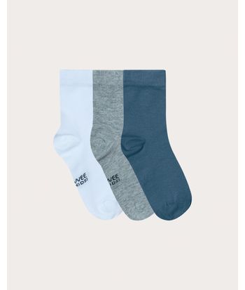 Kit 3 Meias Infantis Unissex Malwee Kids