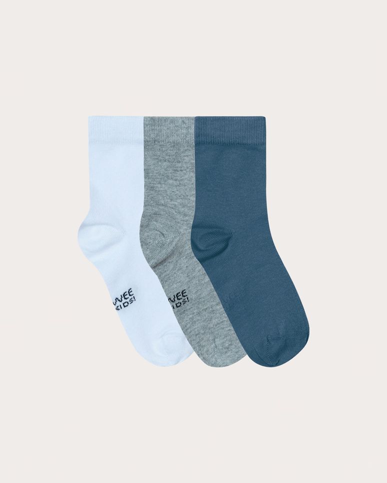Kit 3 Meias Infantis Unissex Malwee Kids