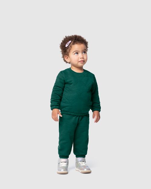 Conjunto Infantil Menina Em Malha Matelassê Coração Malwee Kids