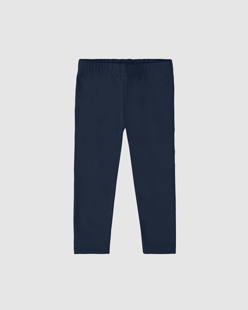 Calça Legging Infantil Em Moletom Flanelado Malwee Kids