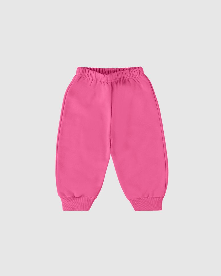 Calça Infantil Unissex Moletom Flanelado Malwee Kids