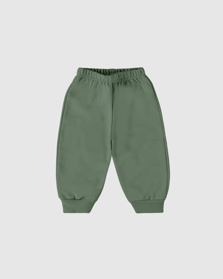 Calça Infantil Unissex Moletom Flanelado Malwee Kids