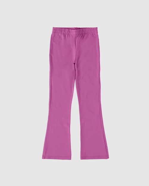Calça Infantil Menina Boot Cut Em Algodão Malwee Kids