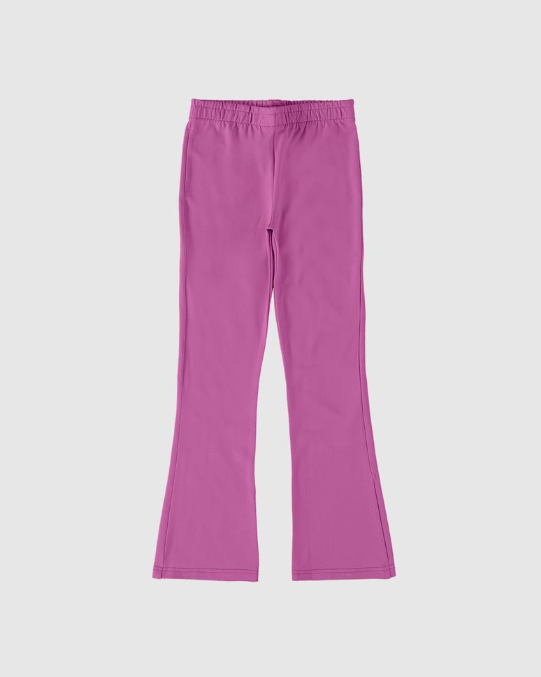 Calça Infantil Menina Boot Cut Em Algodão Malwee Kids