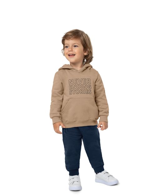 Conjunto Menino Never Ending Stories Em Moletom Flanelado - Carinhoso