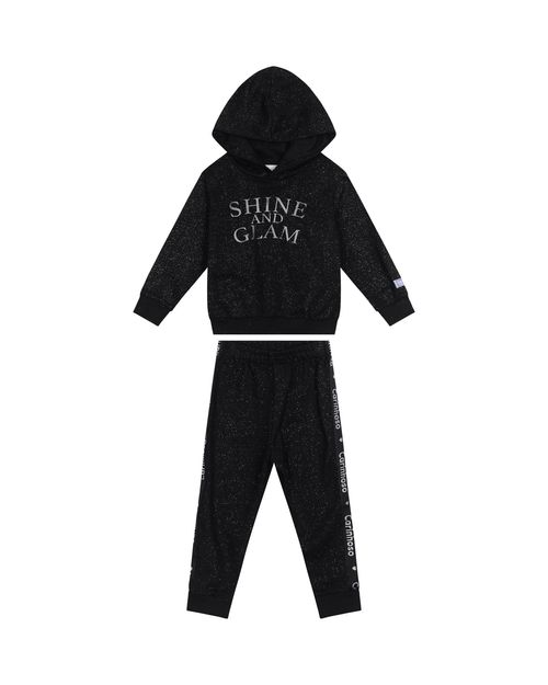 Conjunto Menina Shine And Glam Em Moletom Flanelado - Carinhoso