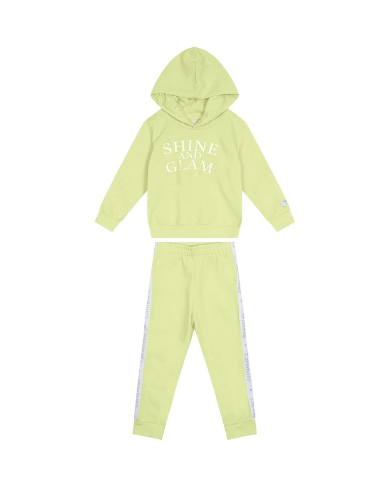 Conjunto Menina Shine And Glam Em Moletom Flanelado - Carinhoso