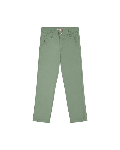 Calça Menino Chino Em Sarja Com Elastano - Carinhoso