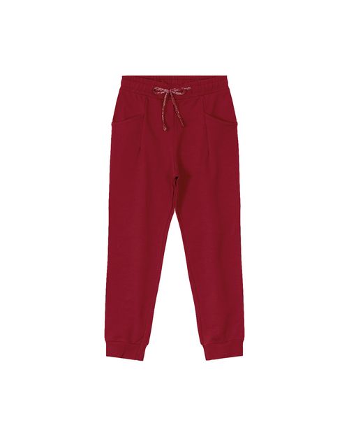 Calça Menina Jogger Em Moletom Stretch Flanelado - Carinhoso