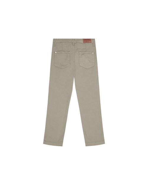 Calça Menino Chino Em Sarja Com Elastano Carinhoso