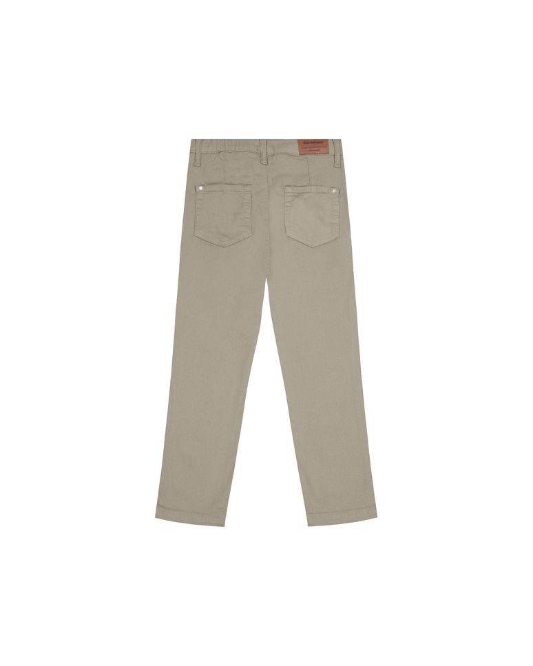 Calça Menino Chino Em Sarja Com Elastano Carinhoso