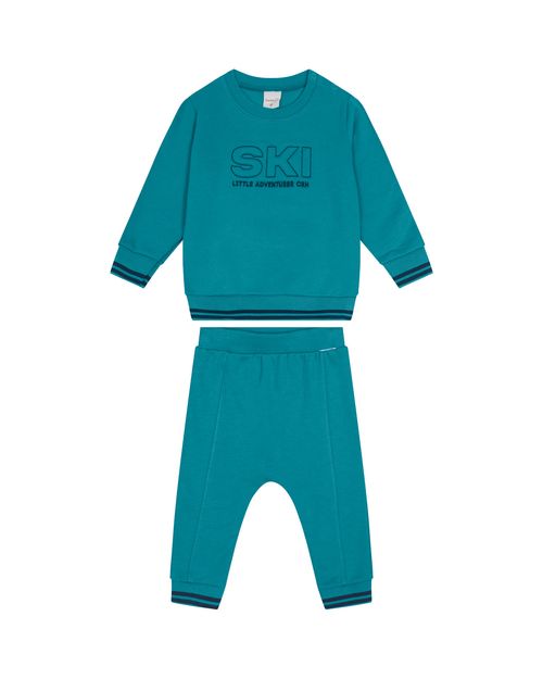 Conjunto Menino Ski Little Adventure Em Moletom Flanelado - Carinhoso