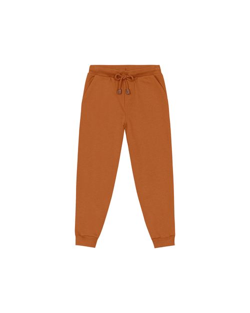 Calça Menino Jogger Bolso Faca Em Moletom Flanelado - Carinhoso