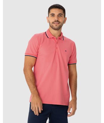 Camisa Polo Básica Masculina Em Piquet Premium