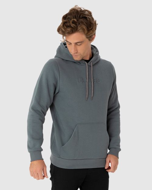 Blusão Masculino Com Capuz Estampa Embossing Em Moletom Premium